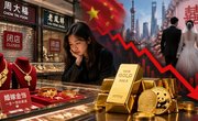 Китайский рынок золотых украшений потерял треть продаж: покупатели выбирают слитки вместо свадебных колец