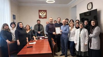 Сотрудник МРУ Федеральной пробирной палаты по СКФО отмечен ведомственной наградой